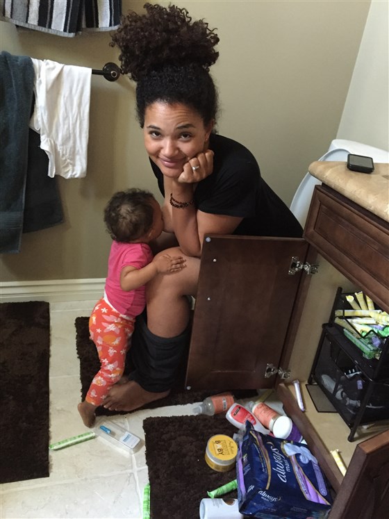 Elisha potty nursing